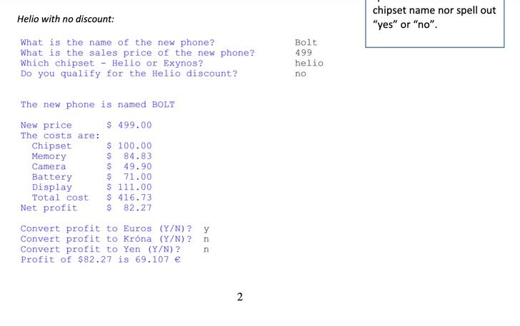 conversions of the profit will be required. Instructions: Create a flowchart or