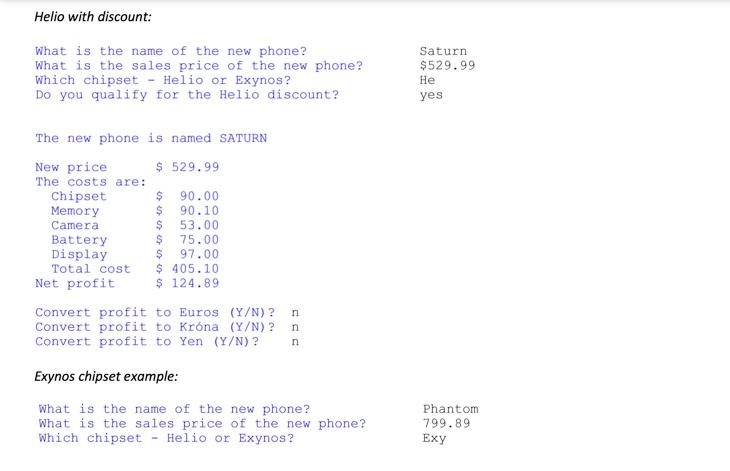 pseudo code BEFORE you start to code this will help you to