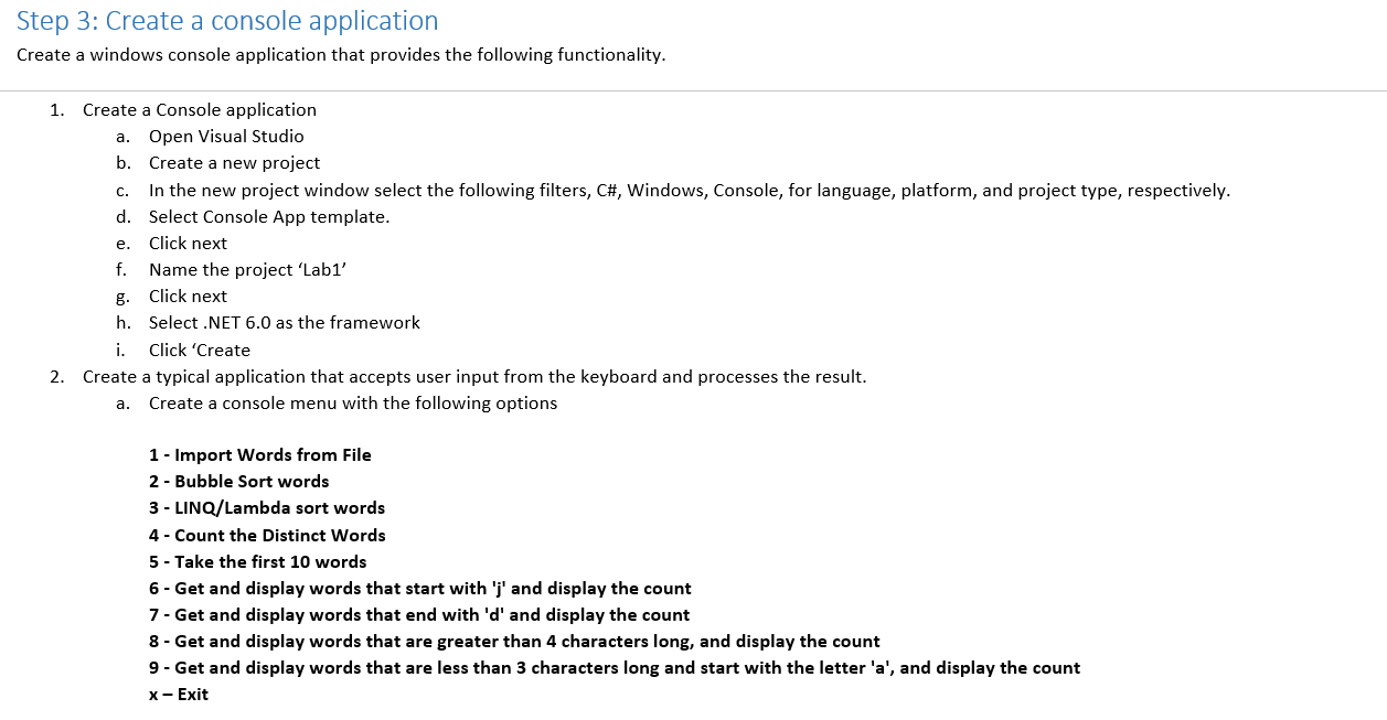 This needs to be done in C#. Please help me out. You