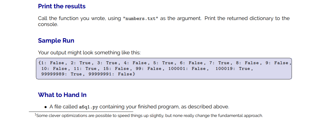 and using a dictionary as a mapping Degree of Difficulty: Easy Caching