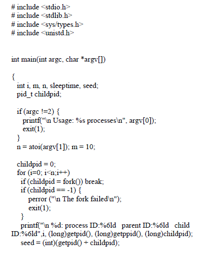The input to the program includes the number of levels in the
