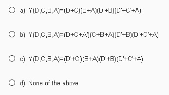 8-to-1 multiplexer. To which of the options correspond the implementation?