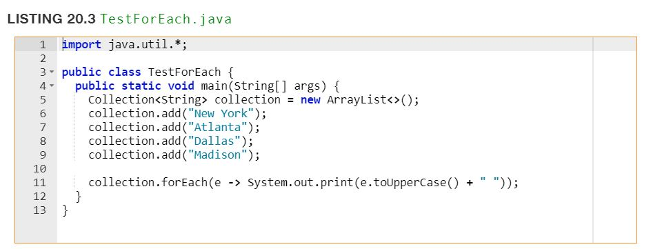 Using Listing #20.3 as a guide, make a GUI program using JavaFX.