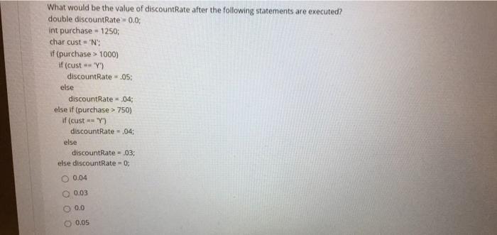 +9(-+ 5 y 9+ x What is x after the following if-else
