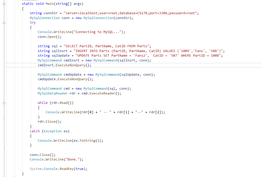 database. This lab is derived from Link to guru99.com (Links to an