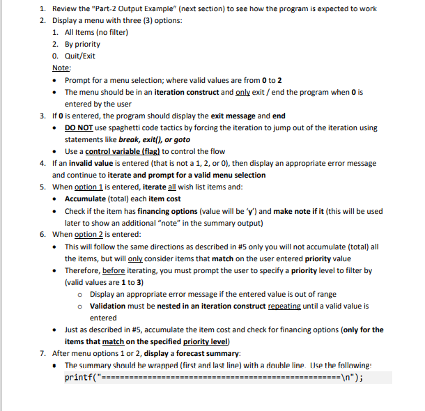 Please provide source code for the problem posted below. Also make sure