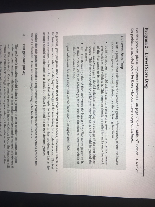  Please use c++ to do this code thank you and please