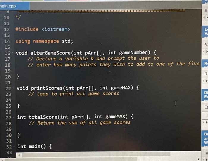 come to the end. You decide to write the program that will