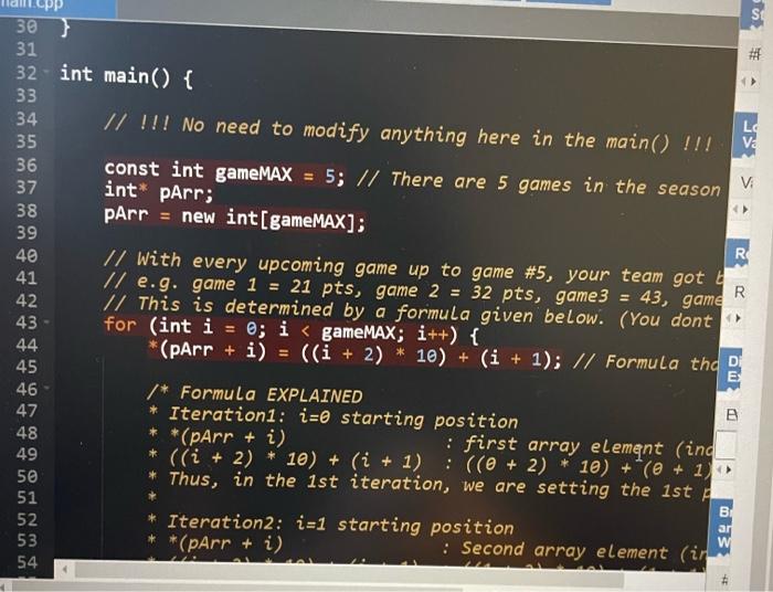 store the score in every game in the season. There are 5