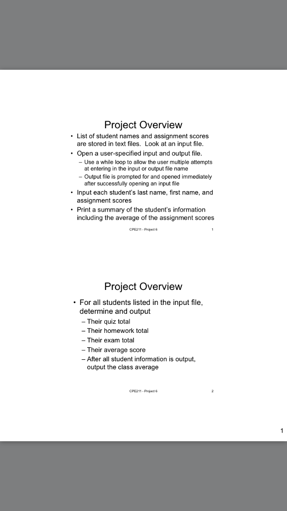write a program that performs the following tasks (read and understand number