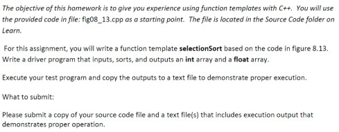 This is a C++ programming problem. // Fig. 8.13: fig08_13.cpp // Selection