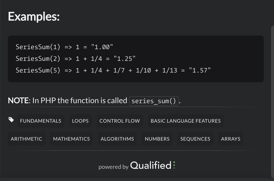 sum = 0.; std::string totalSum; if (n == 0) return "0.00"; for(int
