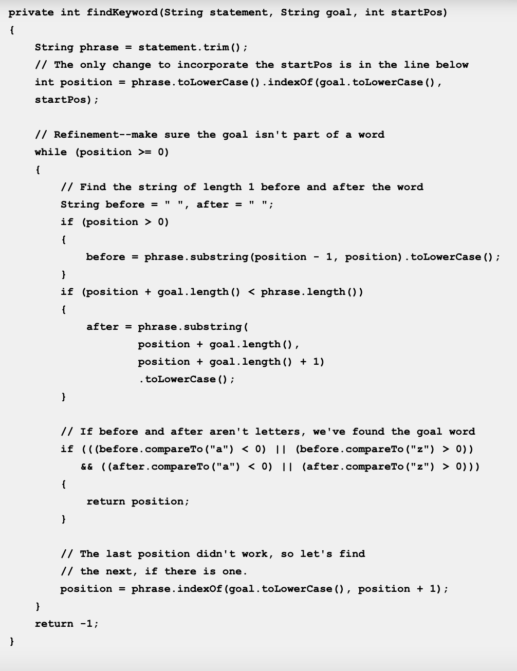 to. /** * A program to carry on conversations with a human