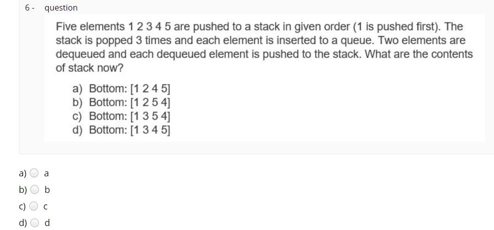 solve it please 6 - question Five elements 1 2 3 4