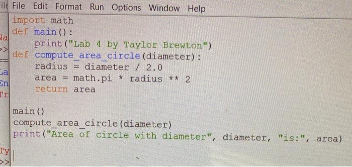 I have followed the instructions given but the program will not run
