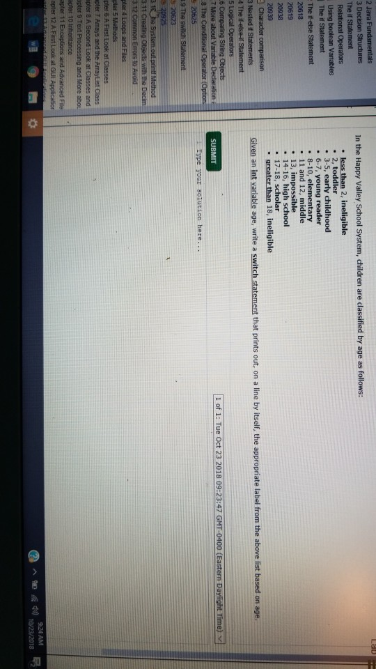  MyProgrammingLab java 7th edition 3 Decision Structures The if In the