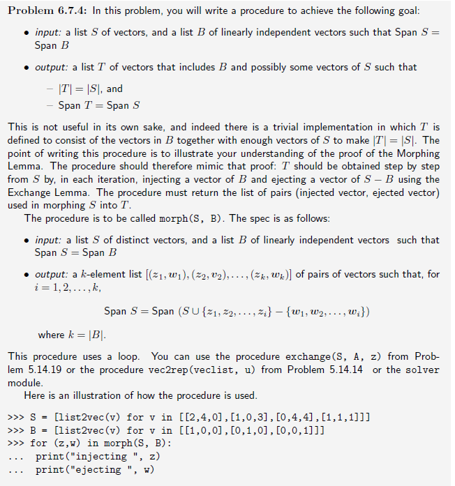 In PYTHON 3 Would like an alternative approach to this question. See