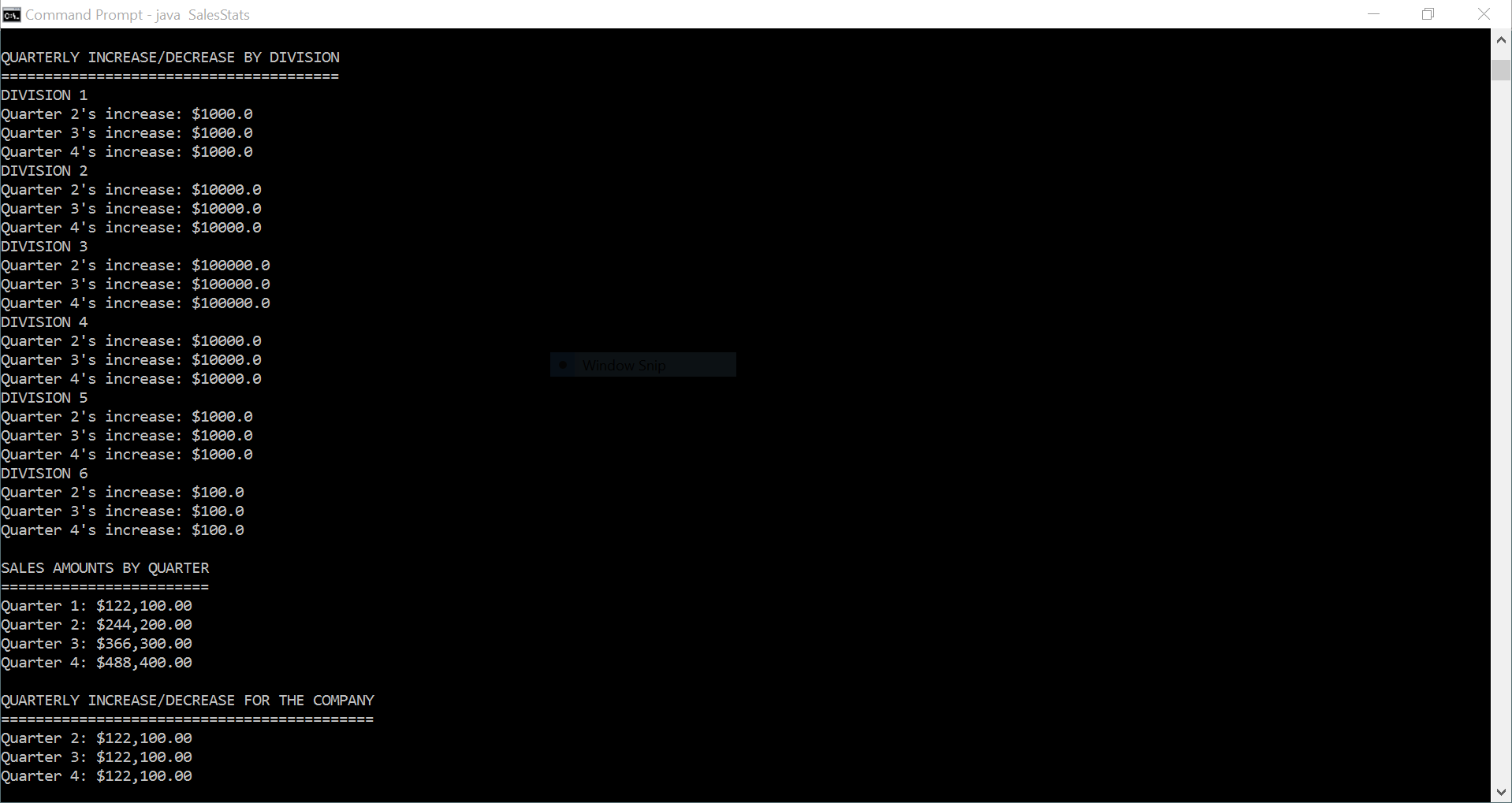 (thank you) but it shouldn't accept negative values and display the results