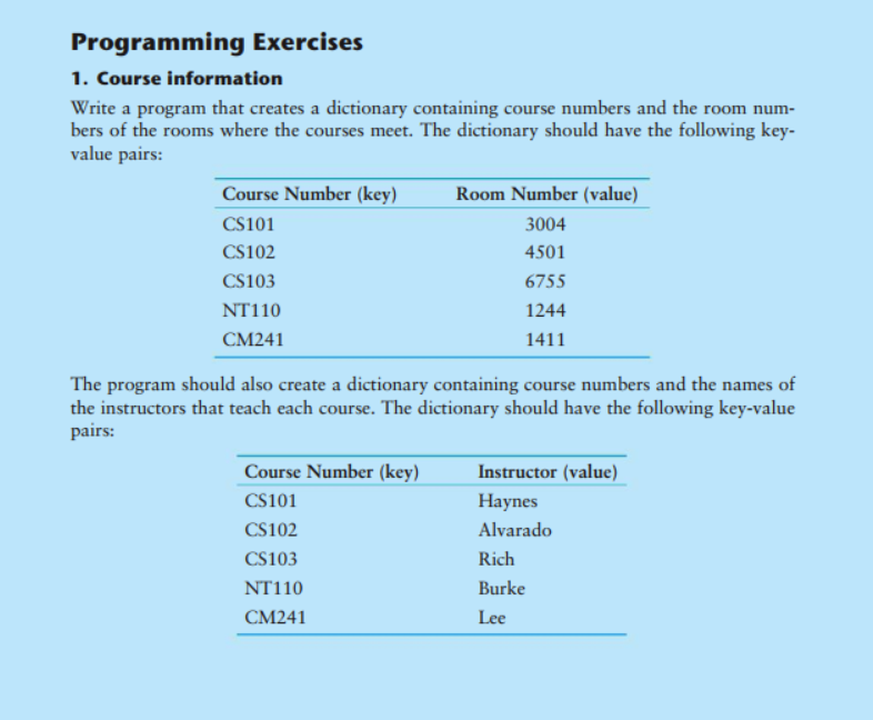  Python programming, IDLE 3. Your program will prompt the user to