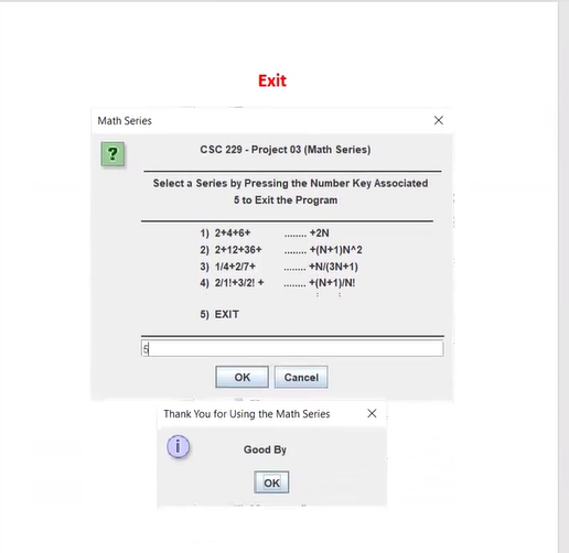 the following items: ---- +2N) 1. (2 +4 +6 + 2. (2+12+