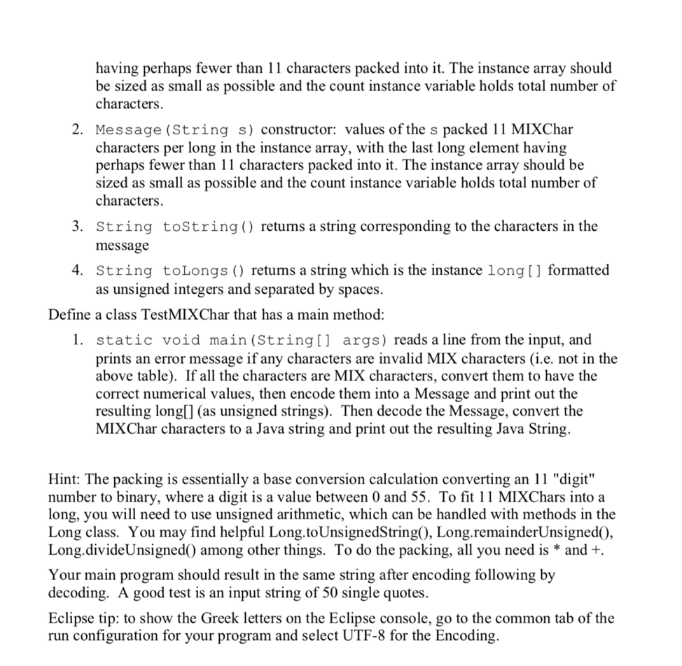 Computer Programming Volume /) has a 56 characters, with numeric values 0..