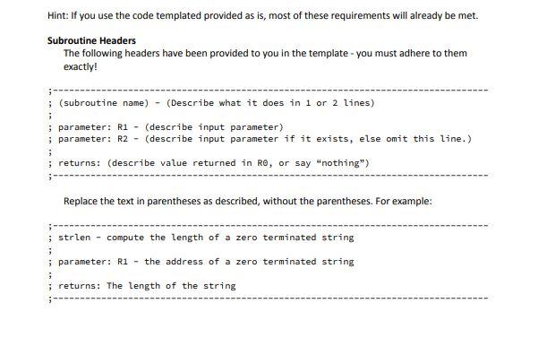 a string from the user ; * put your code here ;
