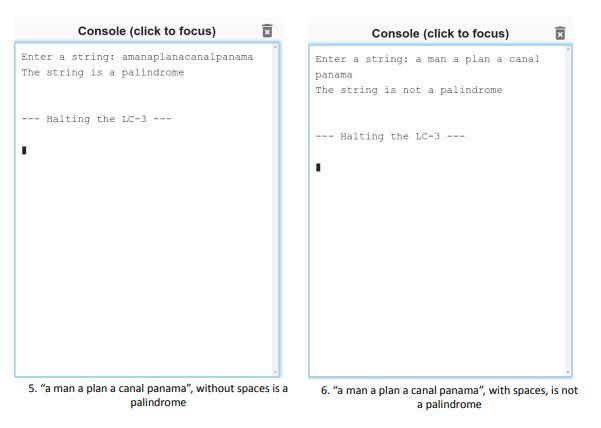 find size of input string ; * put your code here ;