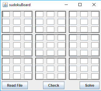 Java Sudoku game This is a problem brought up in my coding