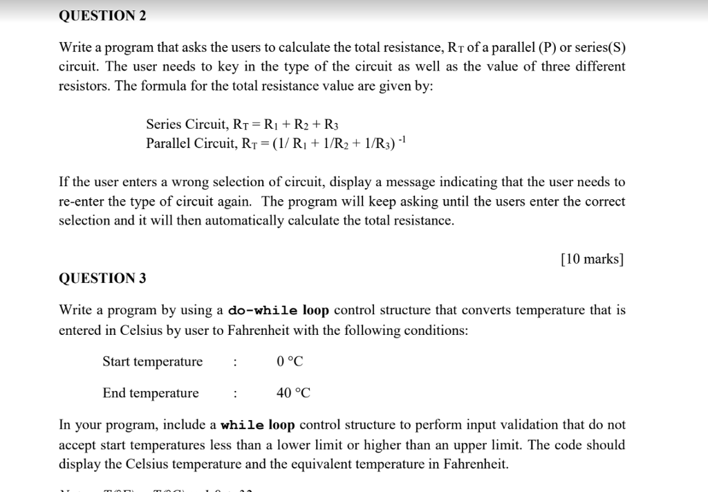 hello i need help with QUESTION 2 :) I need help writing