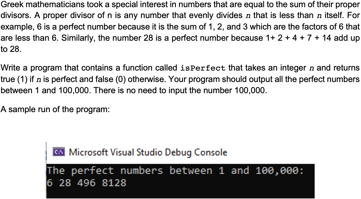 Using C, please write a code that will give the same output