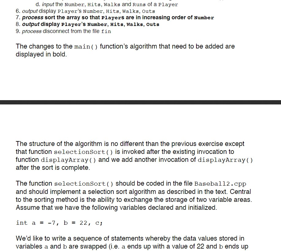 be compiled with GNU++ Compiler it has part A, b please do