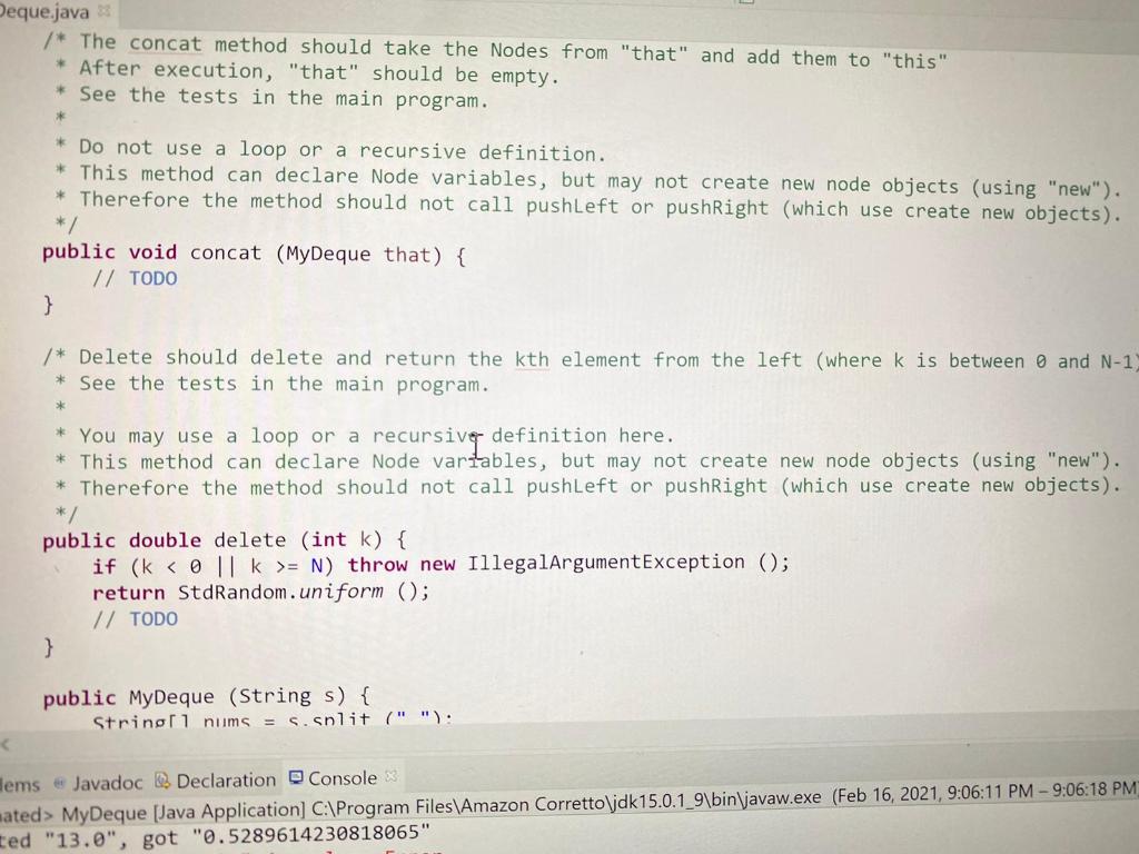 2 int N = 0; 3 static class Node { 5 public