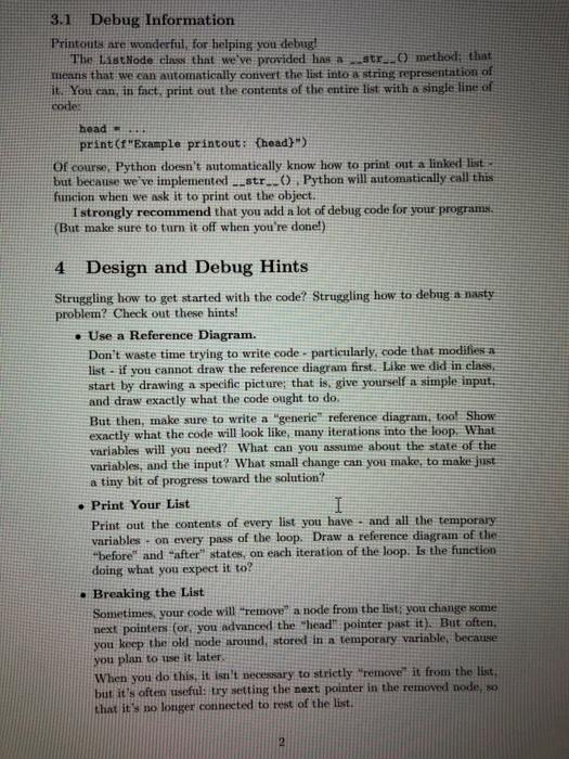 Overview This project is your first one to work with Linked Lists.