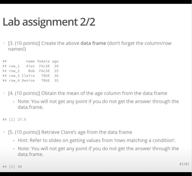 lose 10% of the points if your code can not be run
