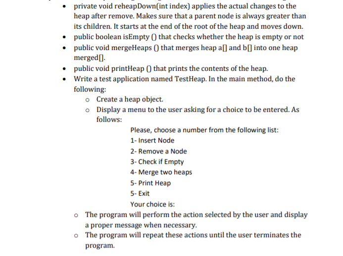 that includes the following: instance variables: int Data; String Name; A constructor