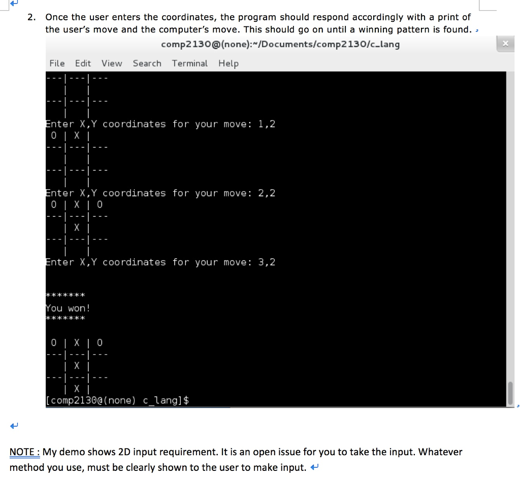 simple Tic Tac Toe game designed for one player (against the computer).