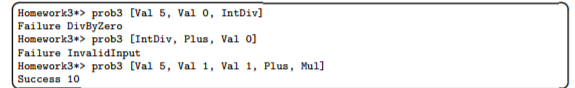Can someone assist me with this Haskell Programming problem? The evaluator crashes