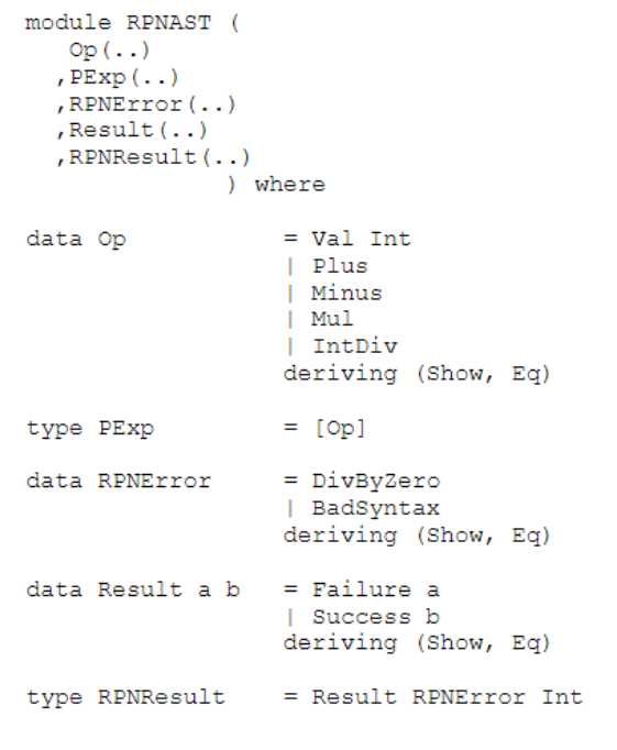 in cases where there are bad inputs and division by zero. This