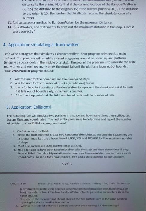 randomly Let's have some fun. Let's design and implement a simple robot