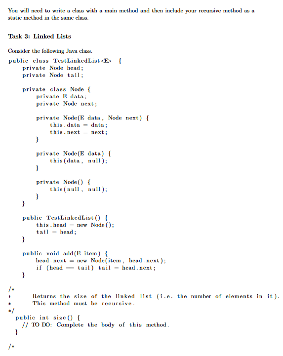 that takes two int parameters, the first of which is the current
