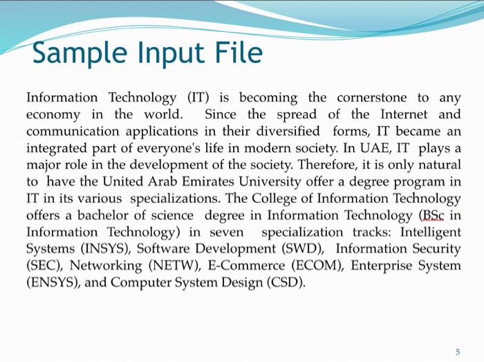 frequency of each word in the file Write a java program that