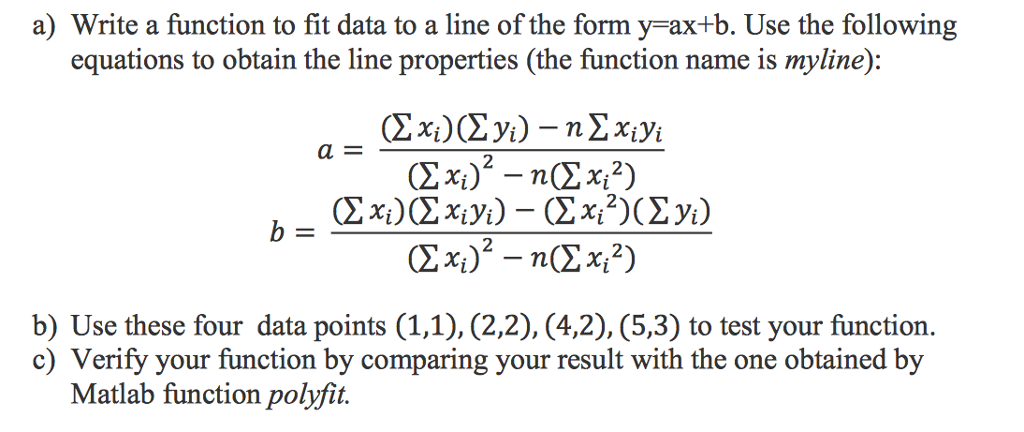 Please solve Problem 2 as a MATLAB code a) Here's the MATLAB