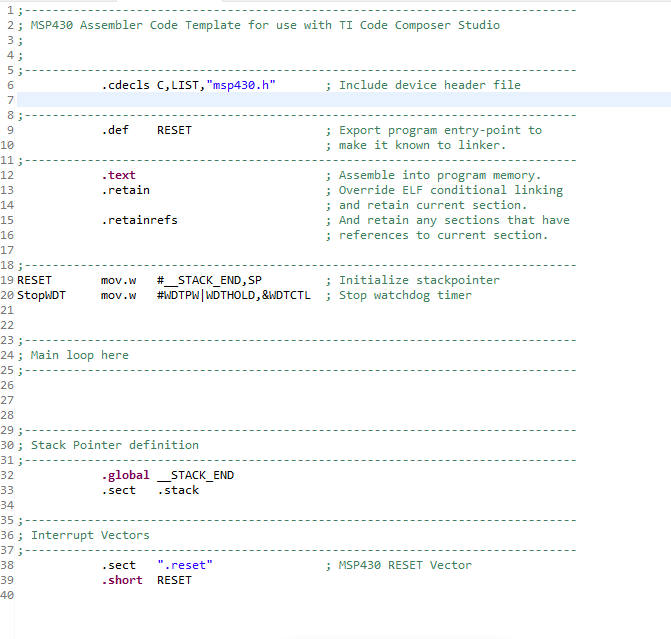 I am having trouble writing an assembly language code that finds the