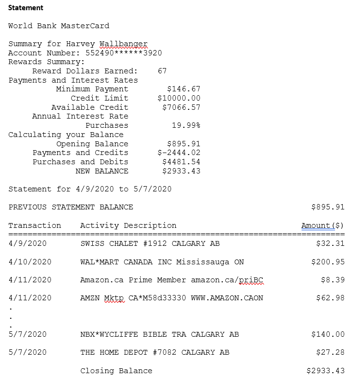 the closing balance or $10, whichever is greater. Reward dollars are calculated