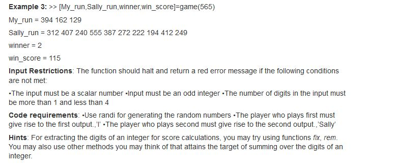 a 2-digit or a 3-digit odd number. The sum of the digits