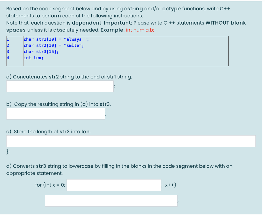 Please Hurry..I have 60 mins Only!! Based on the code segment below