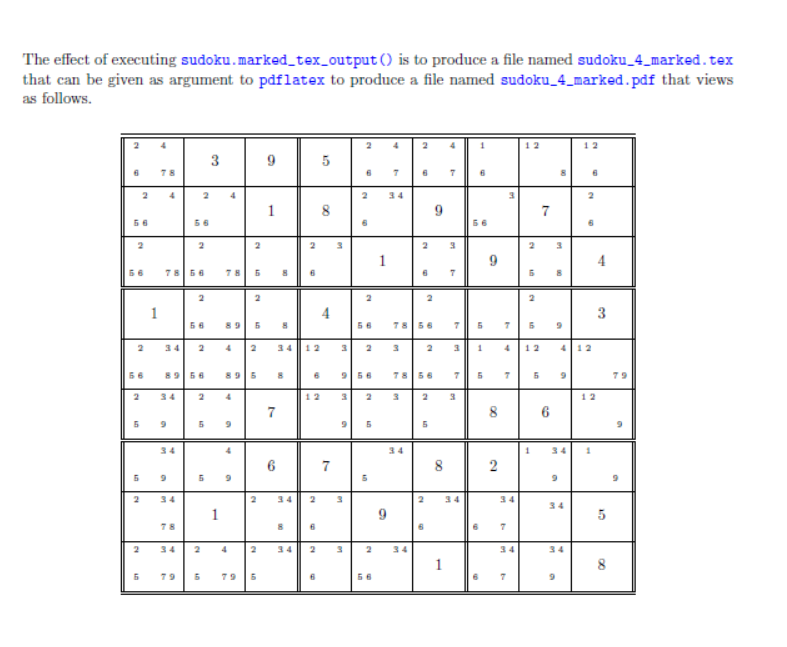 has no digit that occurs twice on the same row, on the