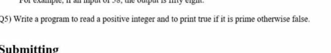  please help (use jave) 25) Write a program to read a