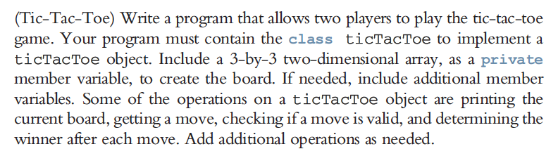 C++ Can you please specify the header and cpp files the code
