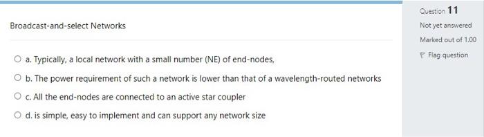 Space division multiplexing concept b. Frequency division multiplexing concept c. Statistical multiplexing